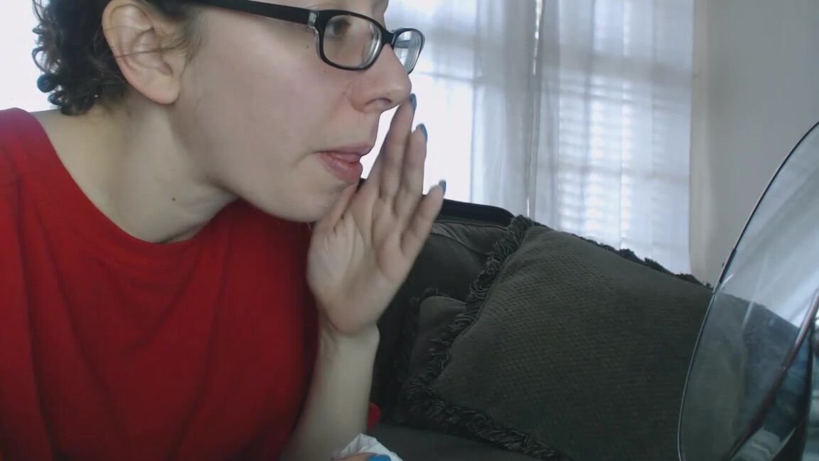 Canadiansammy Sammy Candidly Scrapes Her Teeth