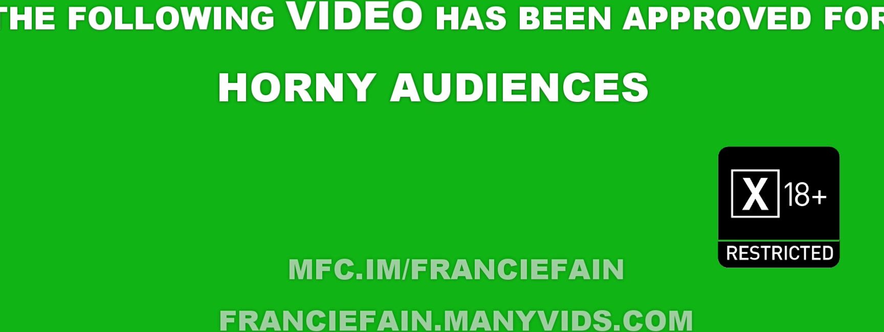 Asian, Ebony, Blonde, Oil, Nudity/Naked franciefain naughty francie sneak p--k ManyVids