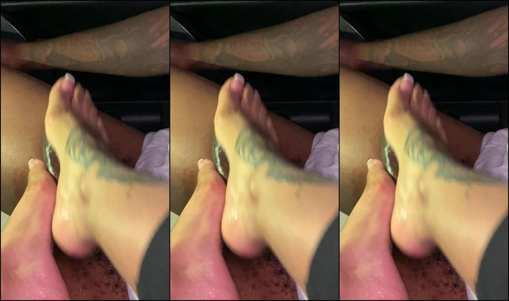 Sugared Soles Rubbing Big Dick Toes Are So Sexy In This Video