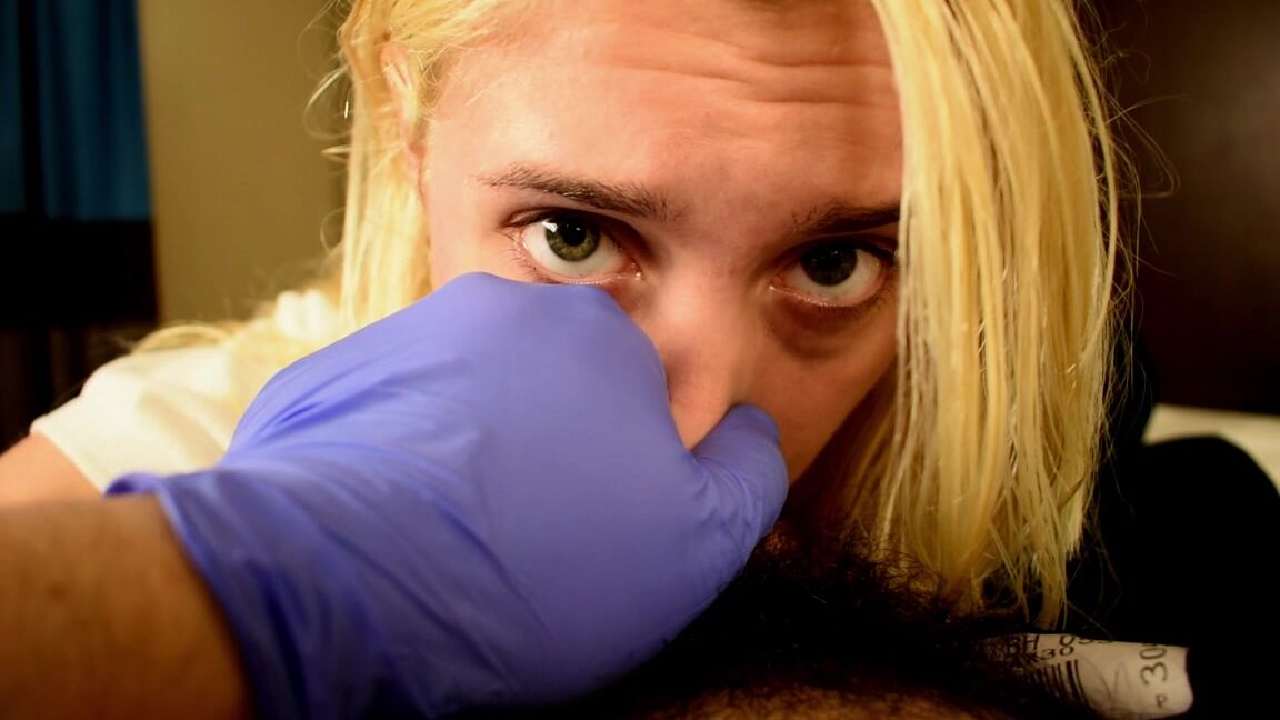 18 & 19 Yrs Old, POV, Deepthroat, Gagging, Sensual Domination submissive teen pov nervous newbie struggles to deepthroat ManyVids