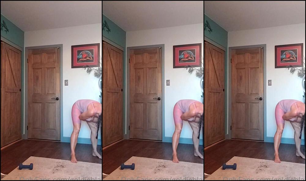 Goldieblair Well Goldieblair Enjoying A Good Workout Today Hope