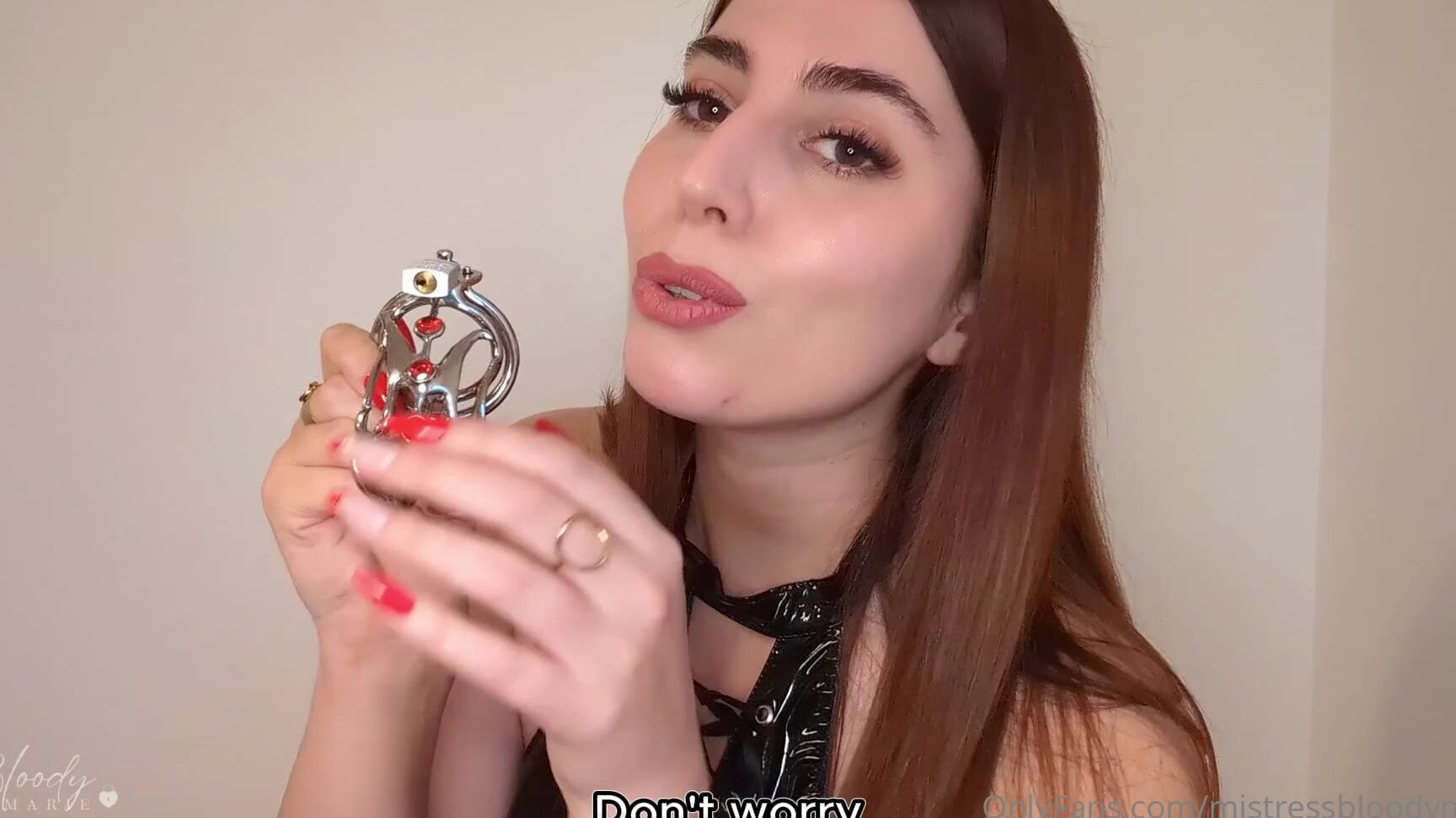 Mistressbloodymarie 3093489164 11 19 2023 Mis En Cage Cause De Ta Petite Bite Tu As Essay De Te Voiler La