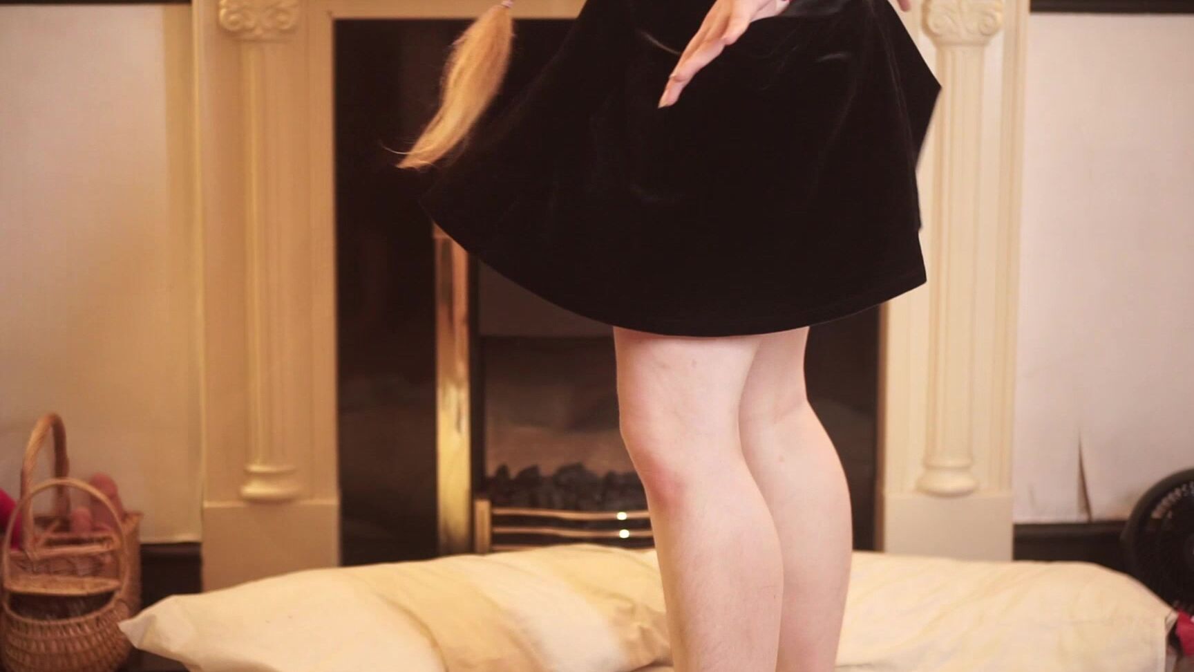 big legs, cream pie, high heels, joi, striptease custom creampie strip tease joi ManyVids