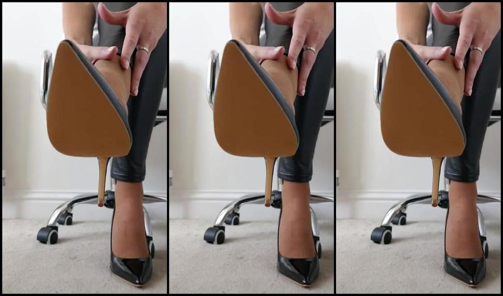 The Legs Next Door Nicknamed The Legs Next Door Onlyfans I Think There Needs To Be Another Dominant Set For All You Foot Subs Out There My Black Stilett