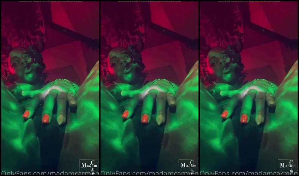 Madamcarmen Nicknamed Madamcarmen2 Femdom 06 22 2021 Onlyfans Video Its Late