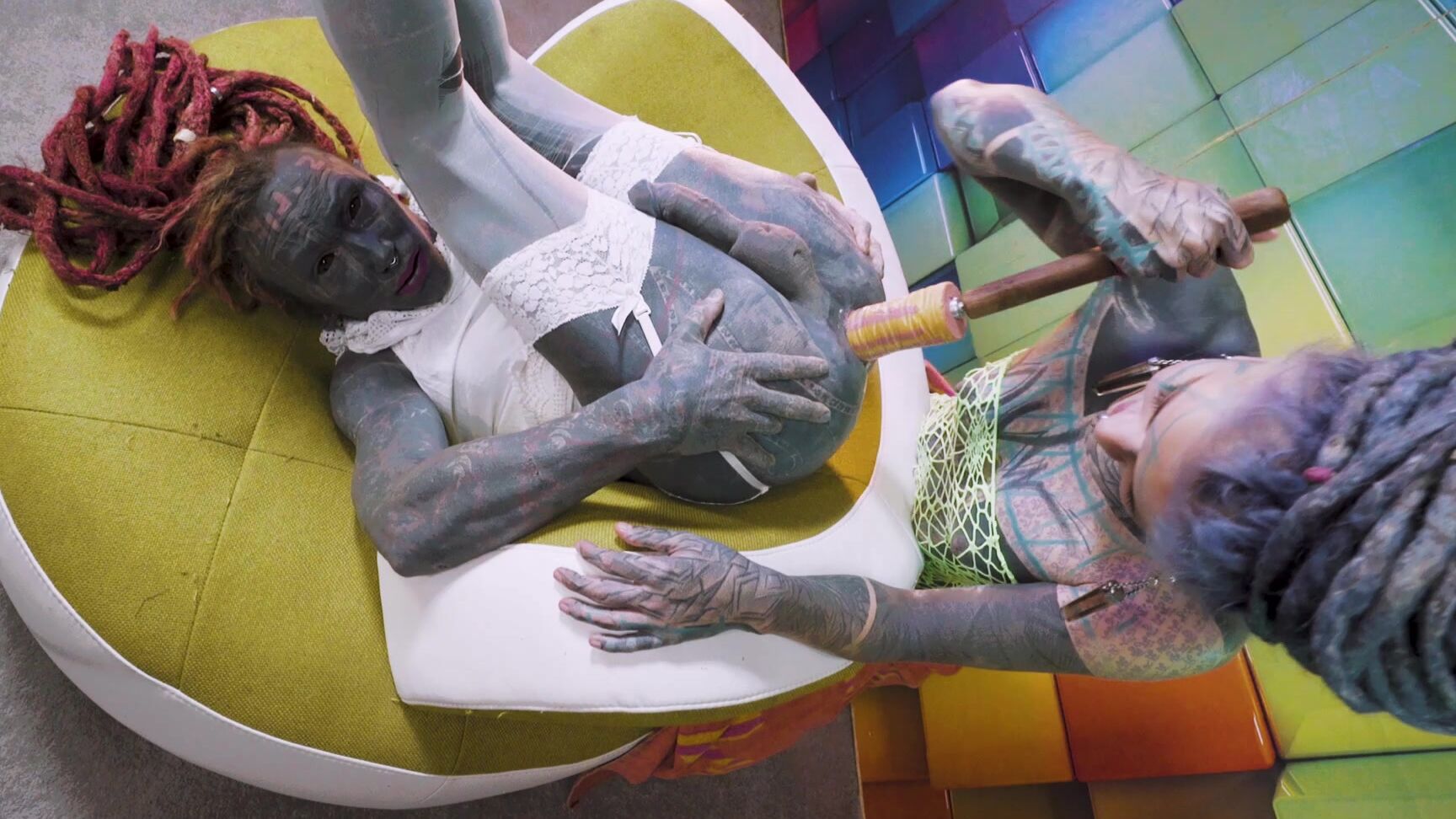 Anal, Big Toys, Fisting, Tattoos, Trans Male anuskatzz anal fist witch stir up lilys cauldron ManyVids