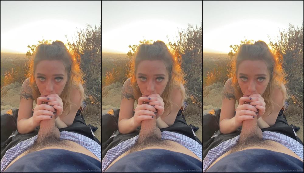 Bruno Dickemz Blowjob By The Hollywood Sign Me And My Babygirl Karah Took A Hike On The Hills Of Hollywo