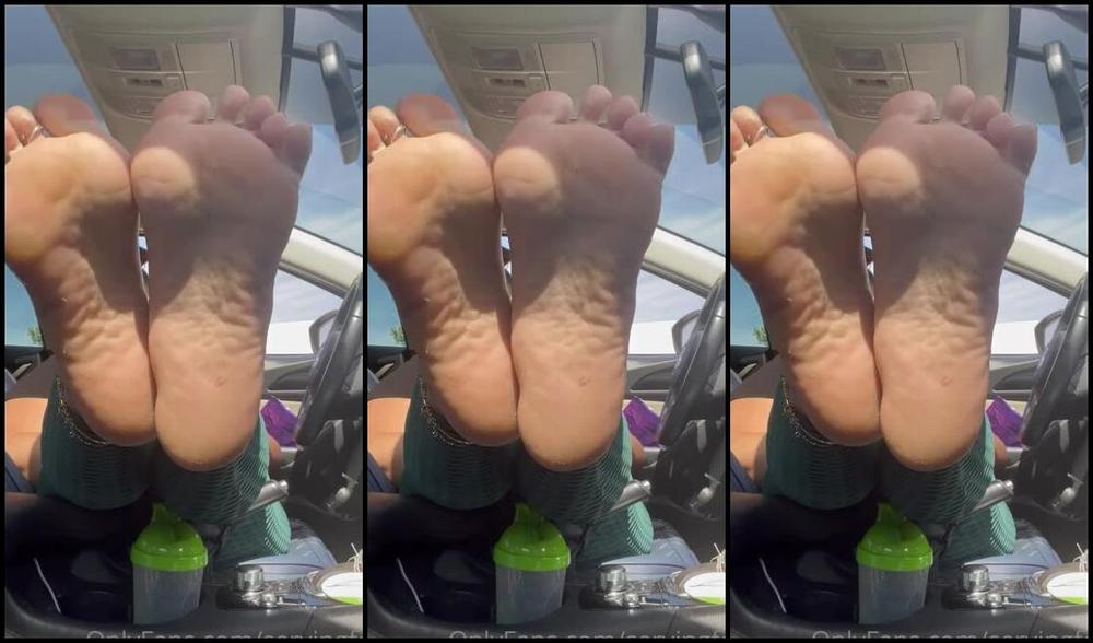 Servingbarefeet Aka Servingfet Onlyfans One Of Your Favs Post Workout Car Soles
