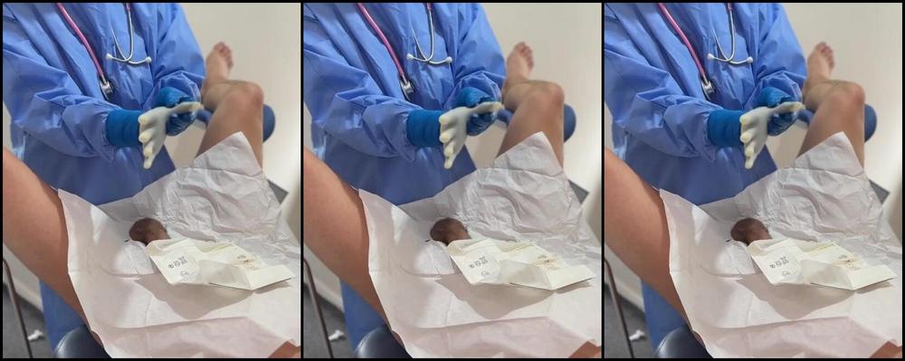 Milking Nurse Nicknamed Milking Nurse 02 27 2025 Onlyfans Video Surgical Gown And Double Gloved Milking