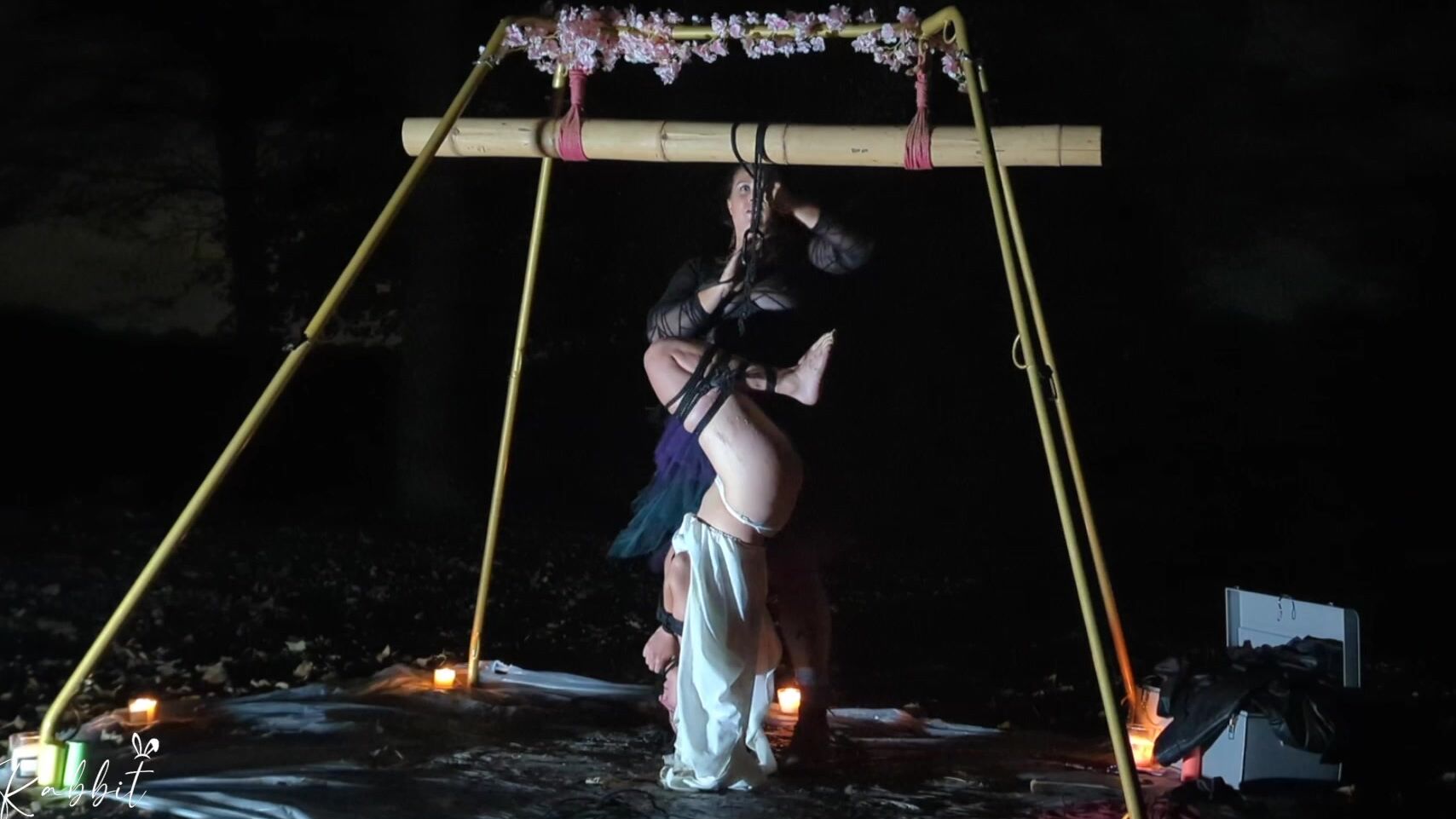 Little Rabbit, Mila Grant, Spanking F F, Full HD, Little Rabbit Productions LRP Spooky Suspended Spanking Clips4Sale