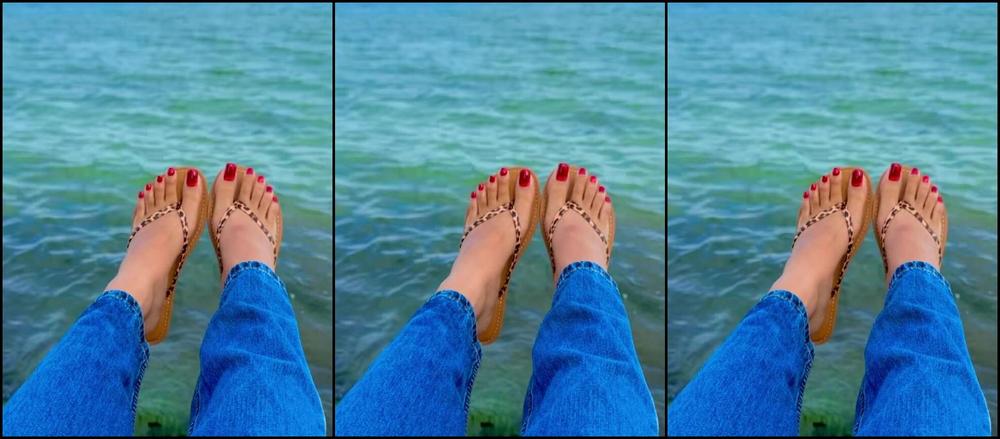 Thee Celeste 3459413376 08 27 2024 Toesday With This Red Pedi