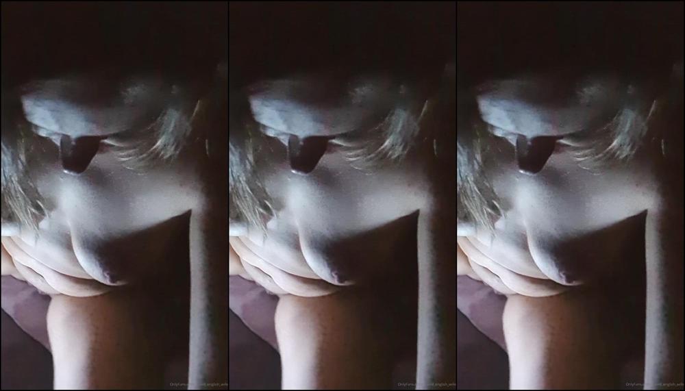 Bored English Wife When Things Got Fruity In The Tent By Lantern Light Despite Gale Force Weather Noisy