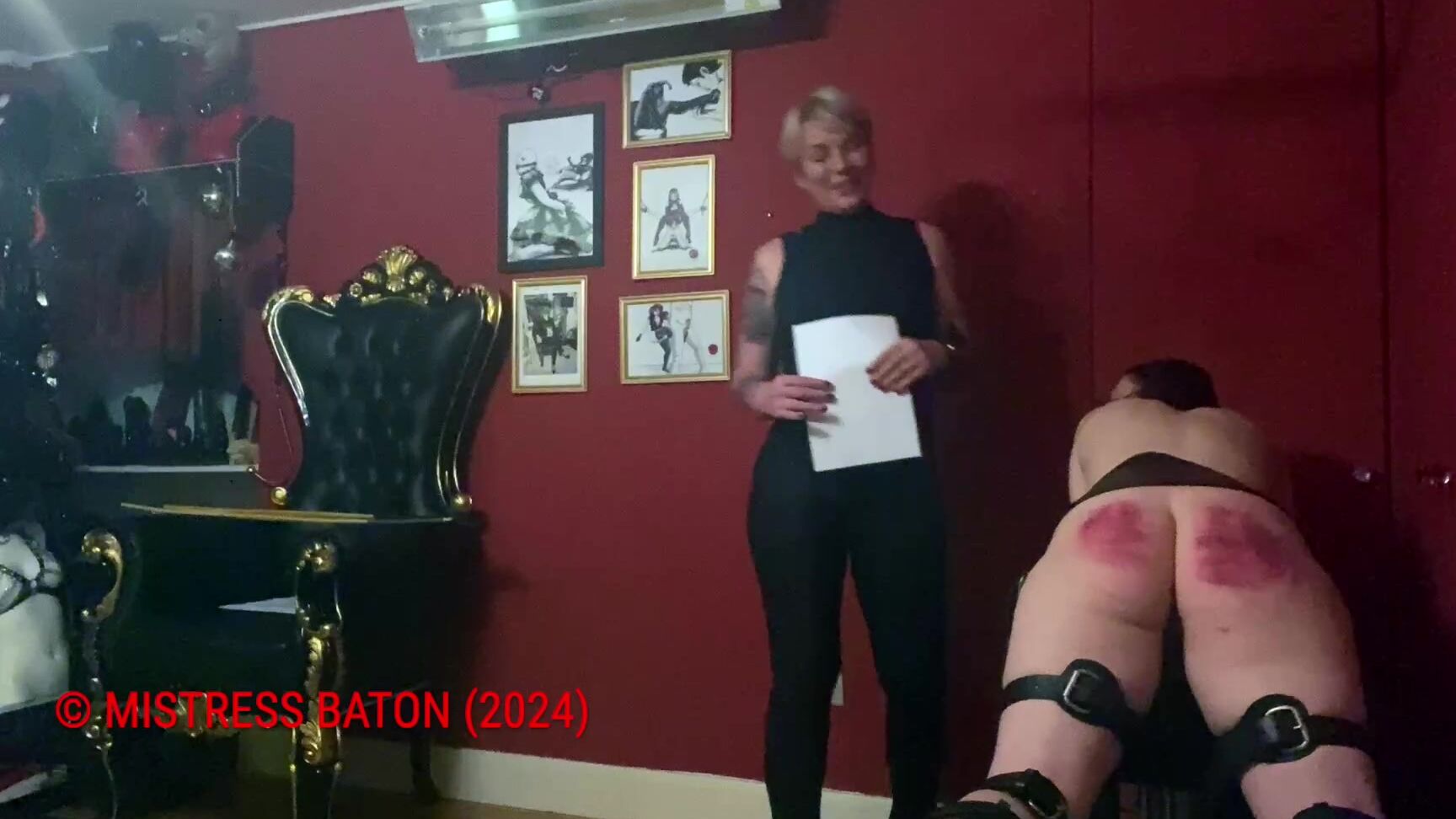 Mistress Baton, Alexia, Spanking F F, Full HD, Strafkamer SK Alexia In Sizzling Sizzlers Clips4Sale