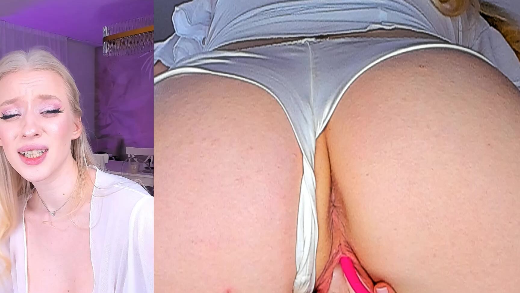 Jane Klein Gentle Riding And Squirt In Silk Pantys