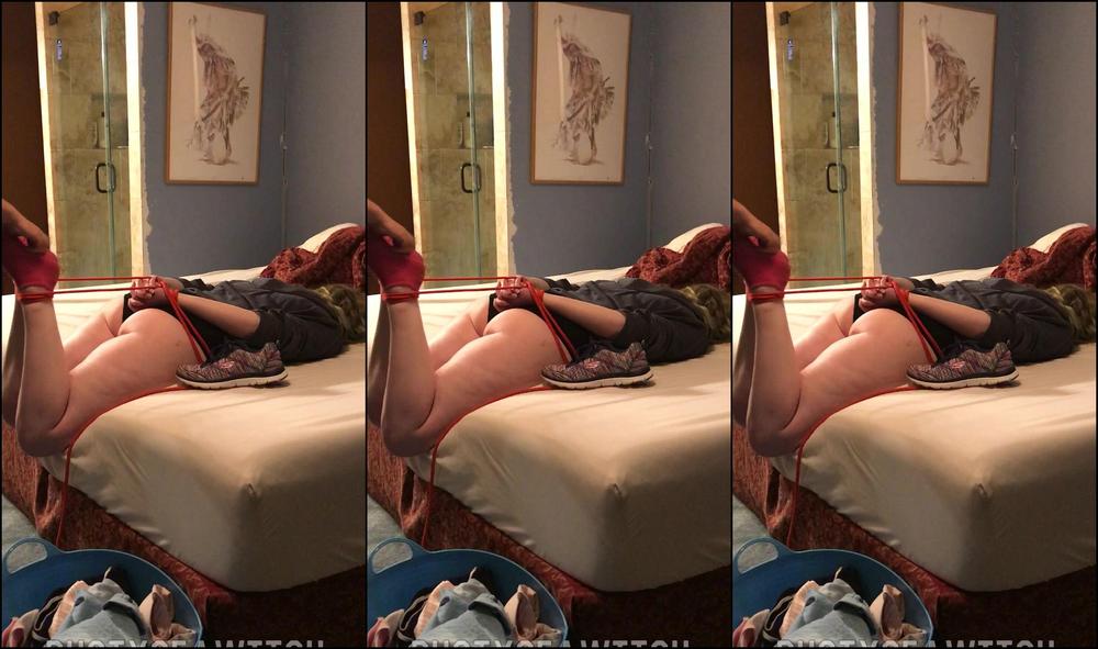 Bustyseawitch Hog Tied Foot Tickling