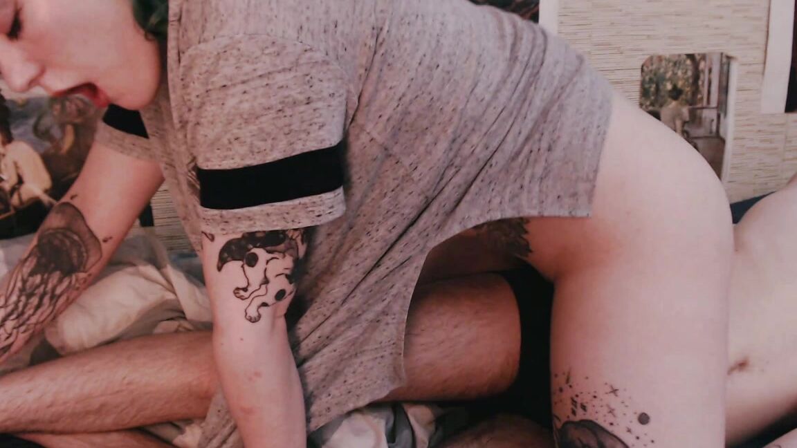 Nipples, Pillow Humping, Pussy Play, Small Tits, Tattoos stacymoon my boyfriend was too tired to fuck me ManyVids