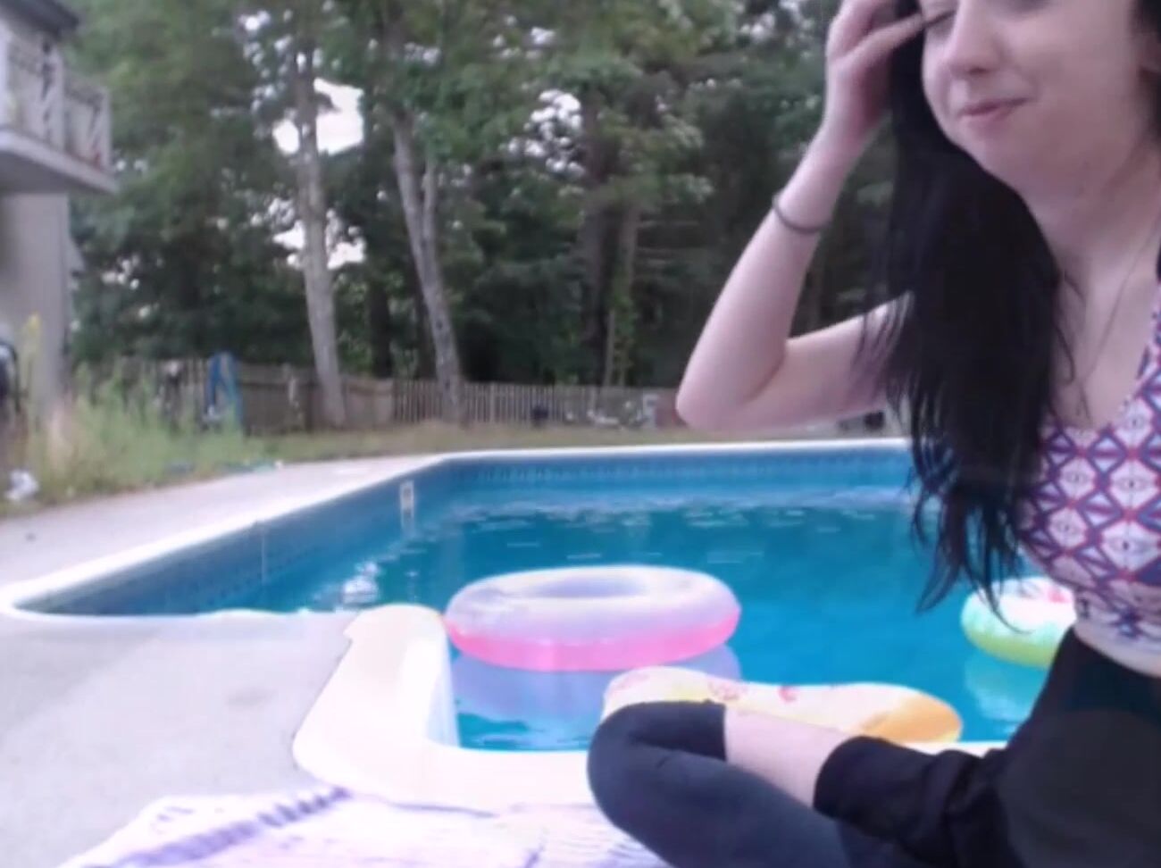 Nymphoneko Pool Party With Lissabunny