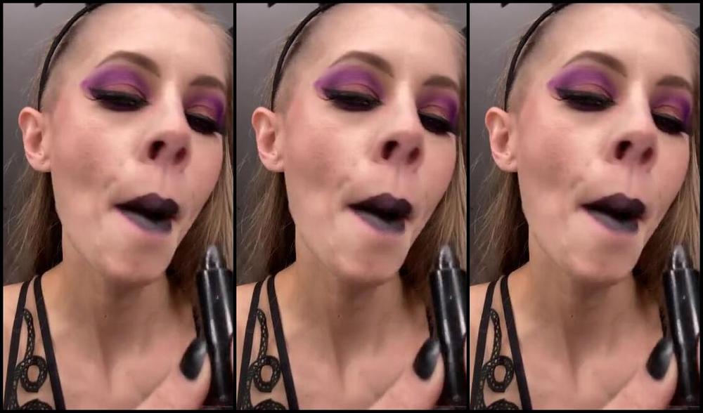 Goddess Kyaa Nicknamed Goddesskyaa Onlyfans Transforming Into A Slutty Succubus With A Little Makeup And Winged Headpiece This Will Have The