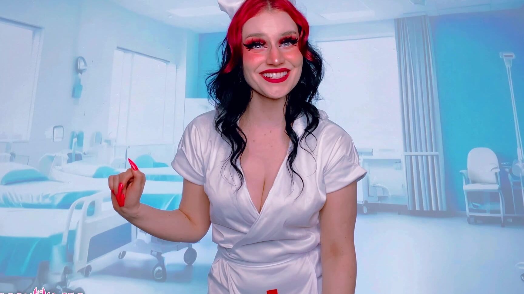 "Starry Yume" ball busting, cbt instruction, femdom pov, jerk off instruction, nurse, sfw Nurse Gives You CBT Instructions manyvids