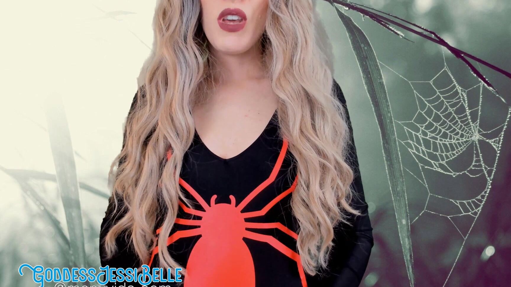 Goddess JessiBelle Web of Lies - Halloween clips4sale , manyvids