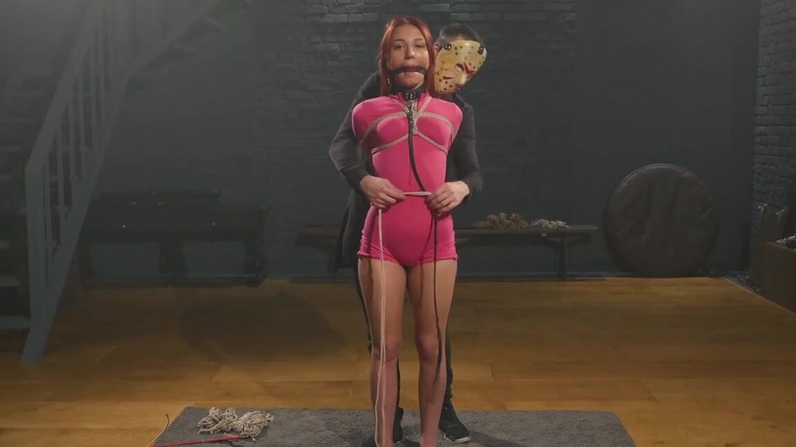 rf studio production veronica s first submissive experience ballgag bastinado and tight rope hogtie full hd mp4_r Clips4Sale