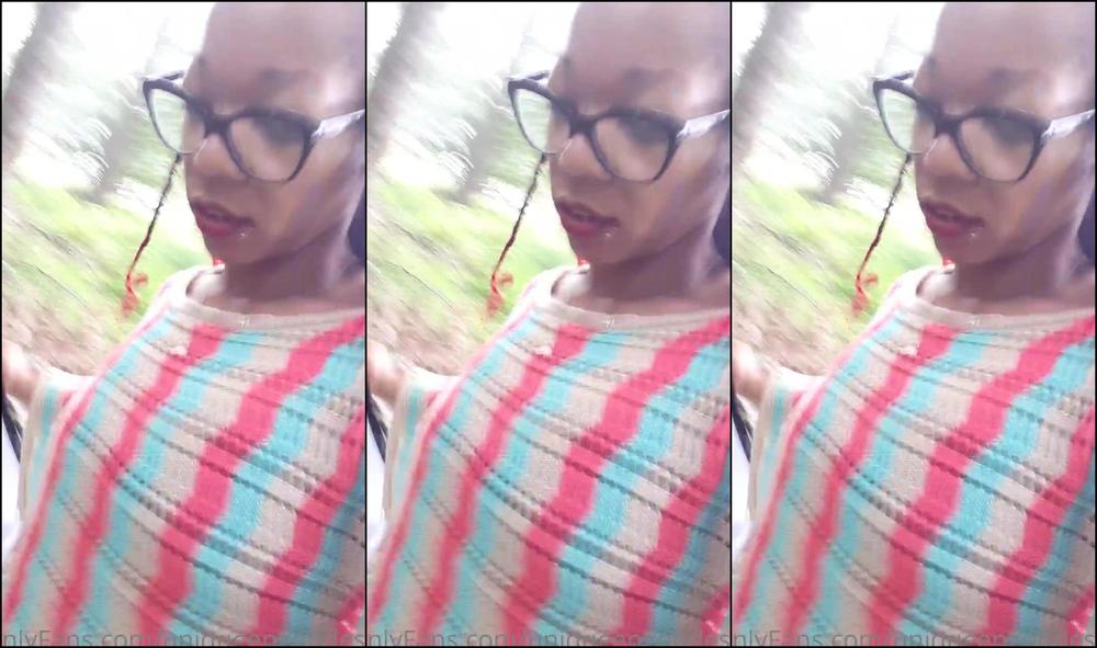 Uniqueengoddess In The Woods Be Sure To Show Love