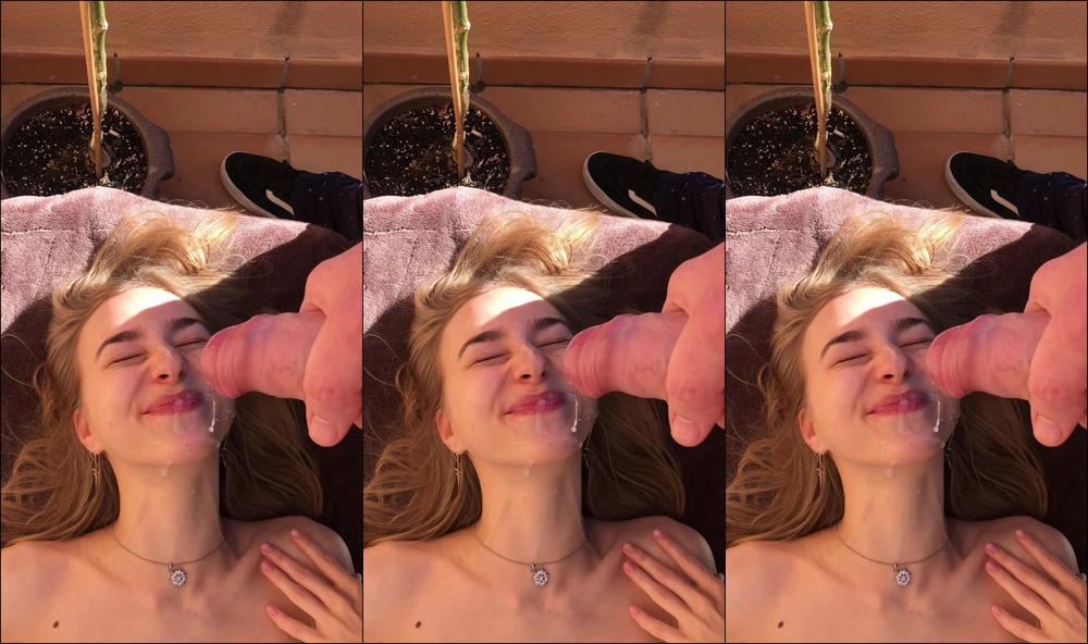 Catanddick He Gave Me A Facial While I Was Tanning