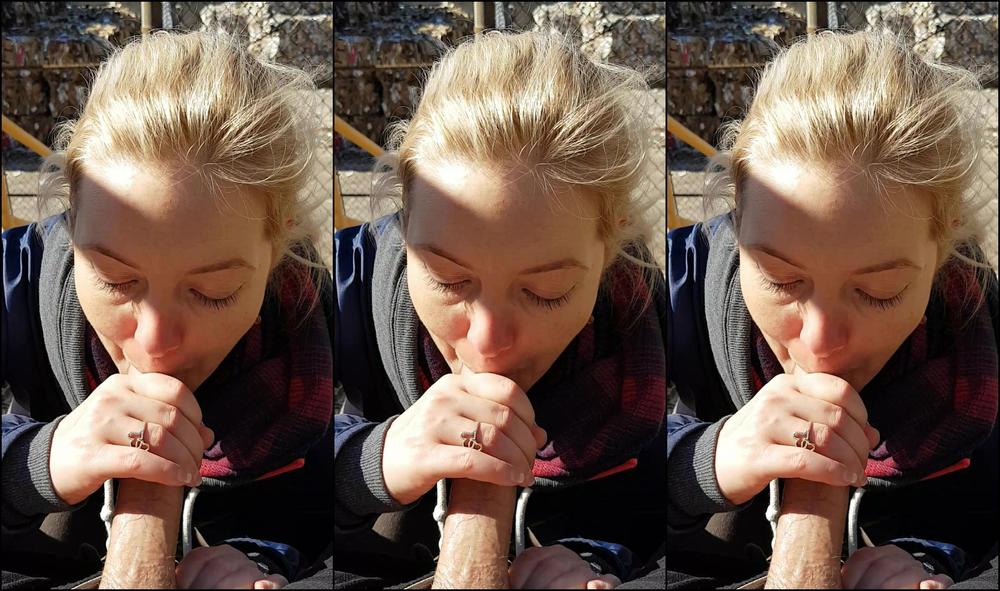 Blonde, Cum In Mouth, Outdoors, Public Blowjob, Public Outdoor missbehavin26 public park bj ManyVids