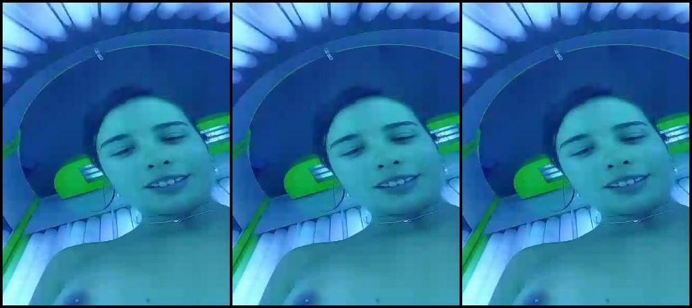 MiraCuckold - Masturbation In A Public Solarium ManyVids