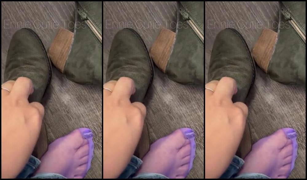 Ennie S Toes And Soles Nicknamed Enniestoes Onlyfans Thanks To Thefootmack For Getting Me The Cutest Booties I Love Them