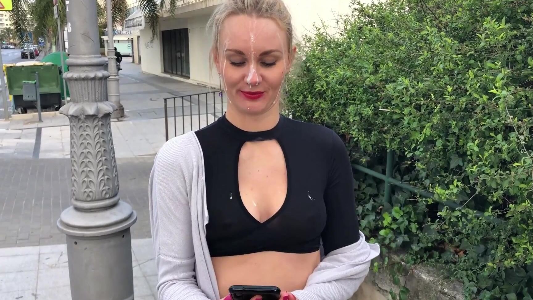 Cum Play, Embarrassment, Face Fetish, Facials, Public Outdoor iviroses cumwalk number 5 restaurant ManyVids