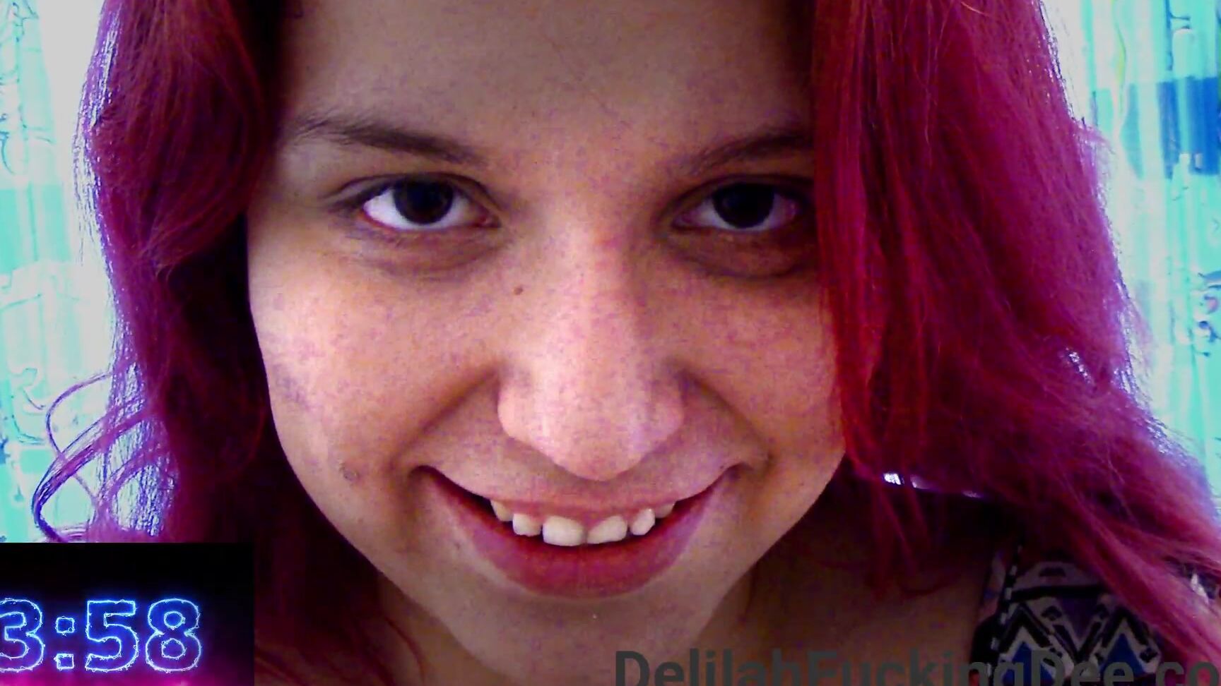 Delilah Dee Staring Contest