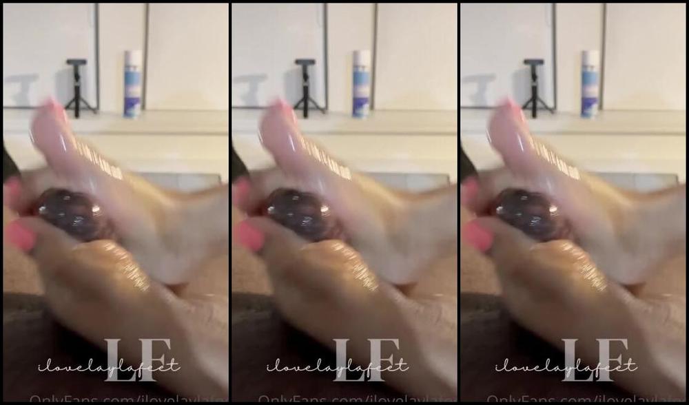 Ilovelaylafeet Onlyfans Oily Footjob Ilovelaylafeet