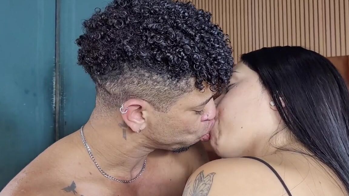 fat boy and friends vs girls a hot couple in wild kissing by max bronson and paola sanches clip full Clips4Sale