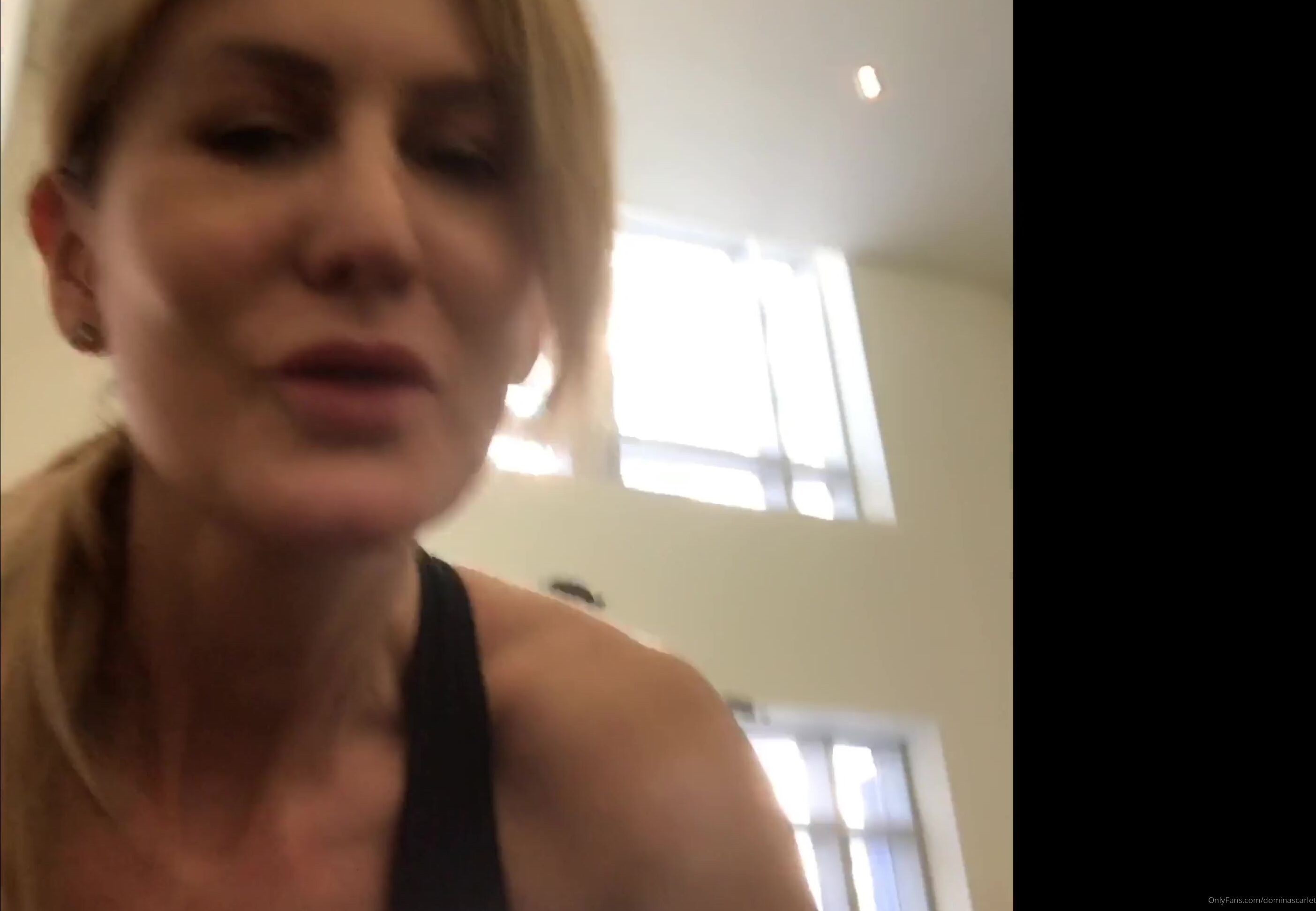 Dominascarlet I Have Had Two Works Outs So Far Today The First Was With My Strap On And The Second Was In The Bui