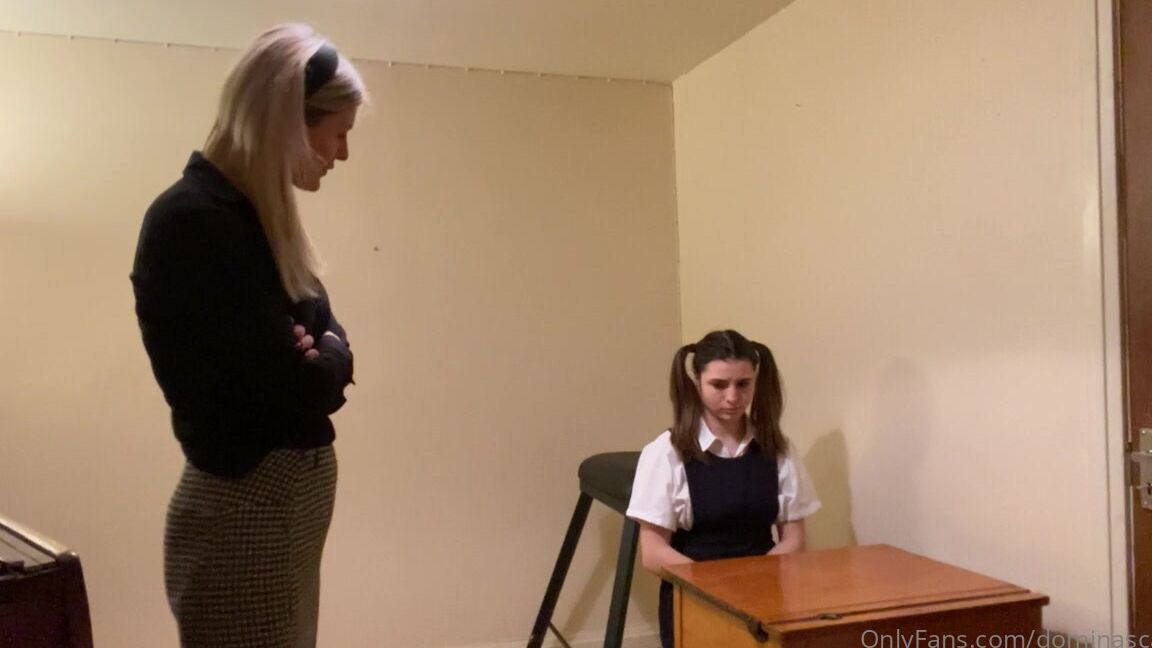 Miss Scarlet Bella will be disciplined for her infraction Clips4Sale