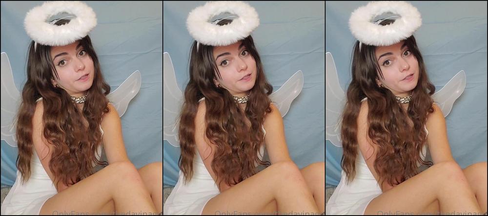 Thedavinagold Angel Self Worship You Caught This Naughty Angel Shamelessly Worshipping Her Feet She Do