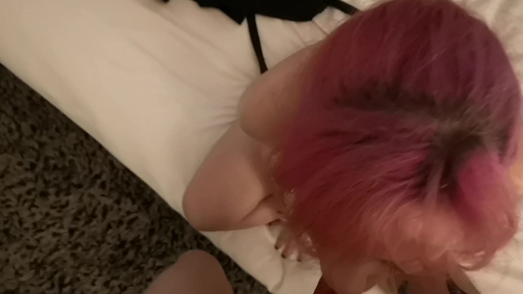 Blowjob, Hair Color, Petite, POV, Small Tits bethany rose blowjob in glasgow ManyVids