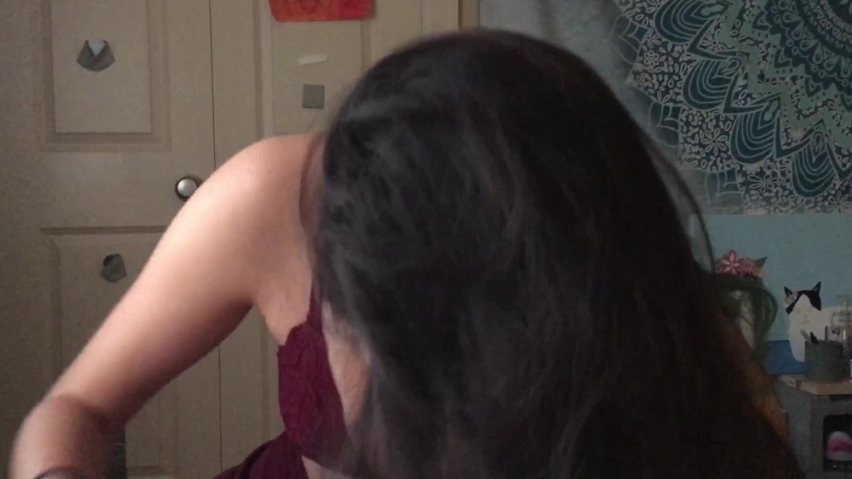 Justurgoddess Passionate Deepthroat Blowjob