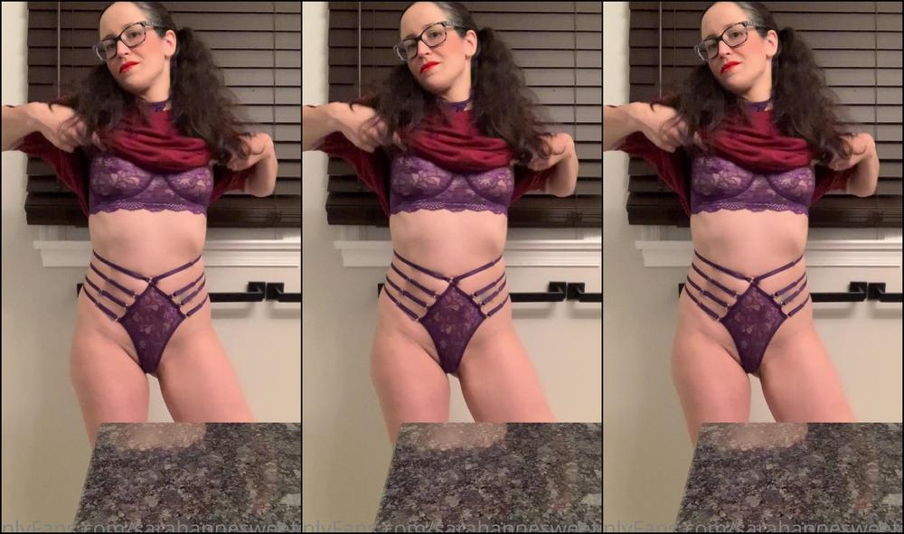 Sarahannesweetie Sexy Counter Grinding Video Posted On Reddit Hey Lovers Happy Ti