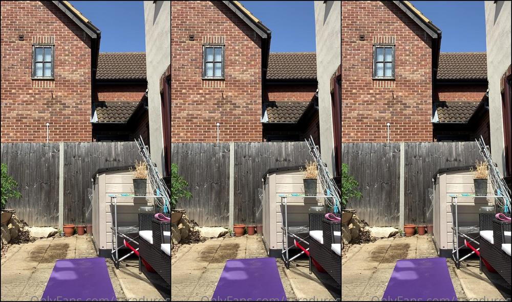 Zaradurose Naked Outdoor Workout Don T Panic I Have Factor On First Time Filming Somethin