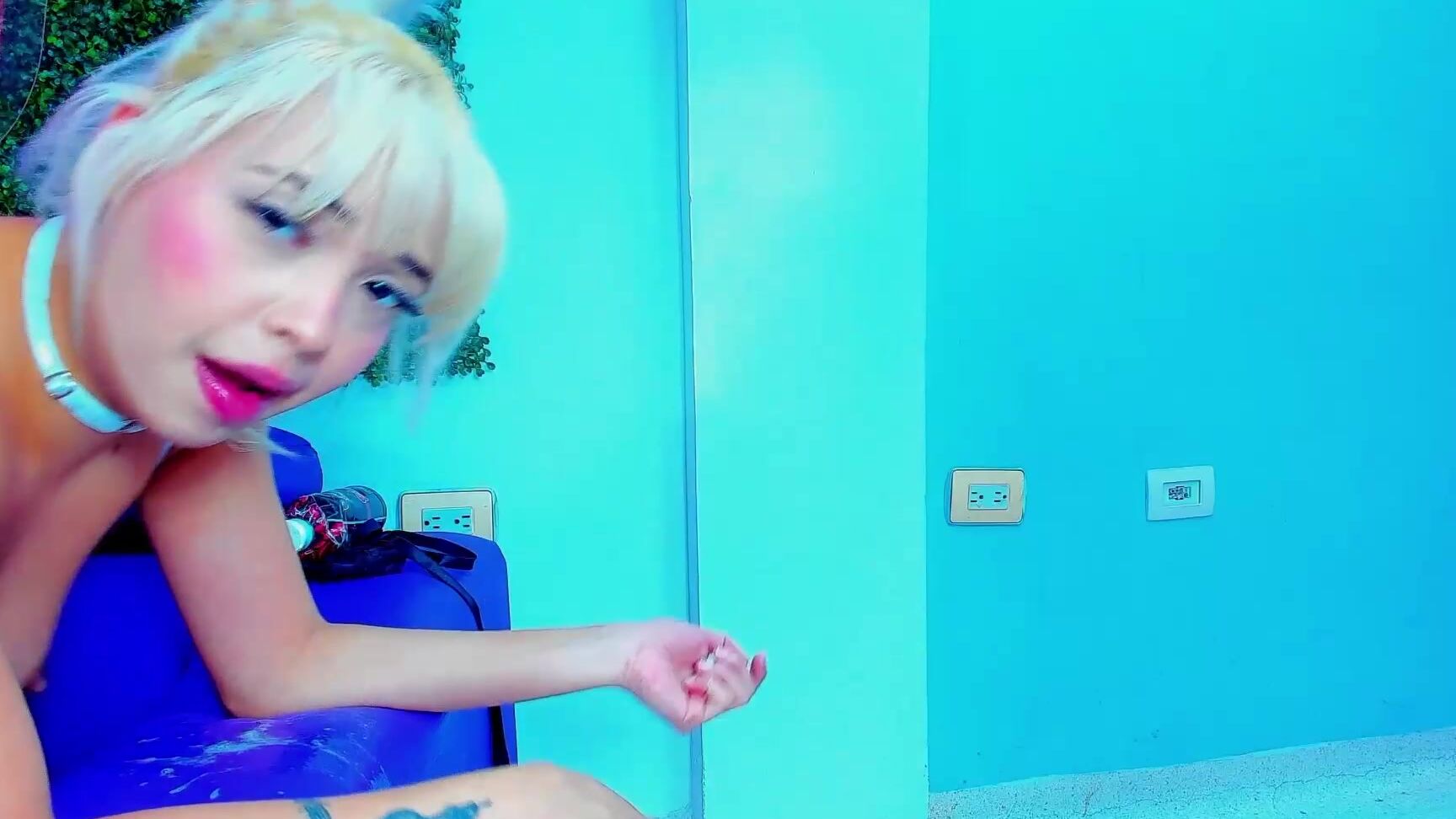 Xlivestudio Blonde Is Fucked And The Face Of Excitement And Pleasure De