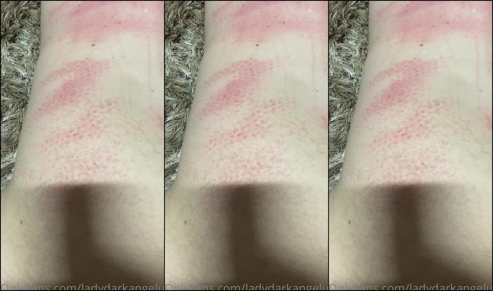 Lady Dark Angel Good Morning Who Can Tell Me What Has Made These Gorgeous Marks Love Leaving My Mark Fir You To Take Home With You