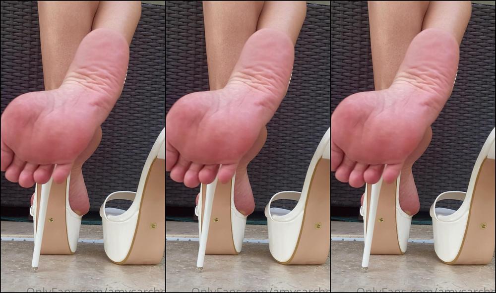 Amysarches Here S A Vid Of Me In My Sexy Stiletto Mules For You Guys I Hope You Like My Close Ups
