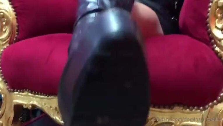 Mistress Sinpiedad Nicknamed Sinpiedad Onlyfans Custom Clip For A Leather Fanorder Yours