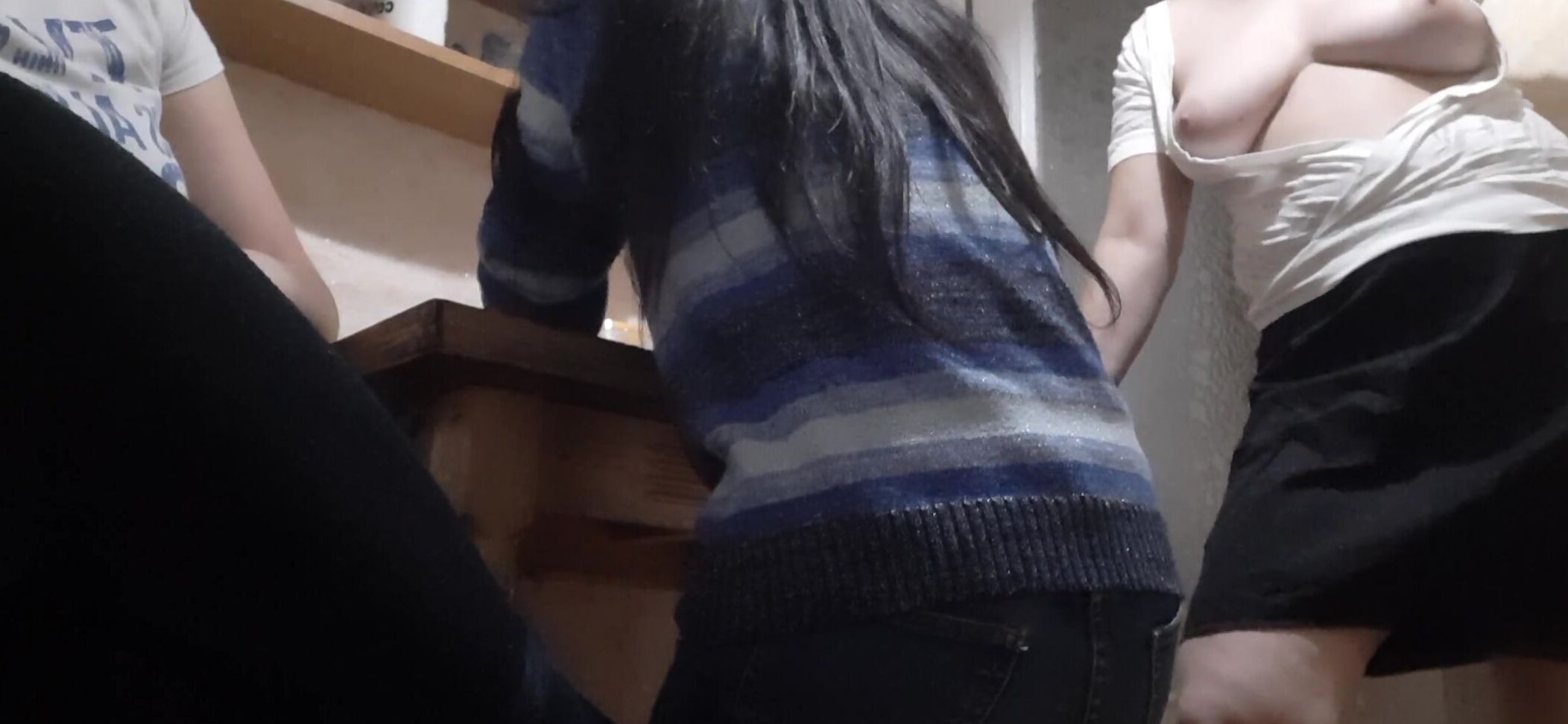 lesbian illusion Пока Моя Девушка Примеряла Кофту В Другой Комнате Мы С Соседкой Трахались - Lesbian_Illusion PornHubPremium