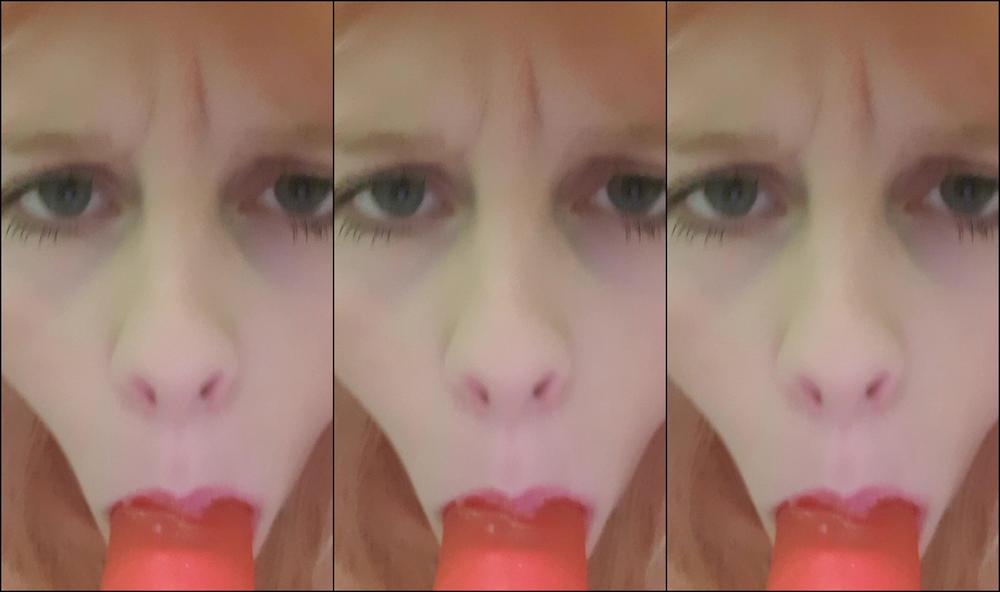 Sydneyharwin Pov Messy Dildo Suck