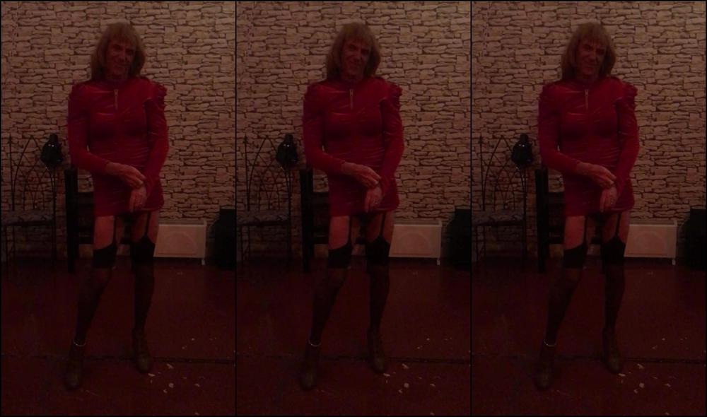 Lady Dark Angel This Is Funny Min Clip Of My Sissy Slut Trying To Do A Striptease And Look Sexy X Pissed Myself Laughing