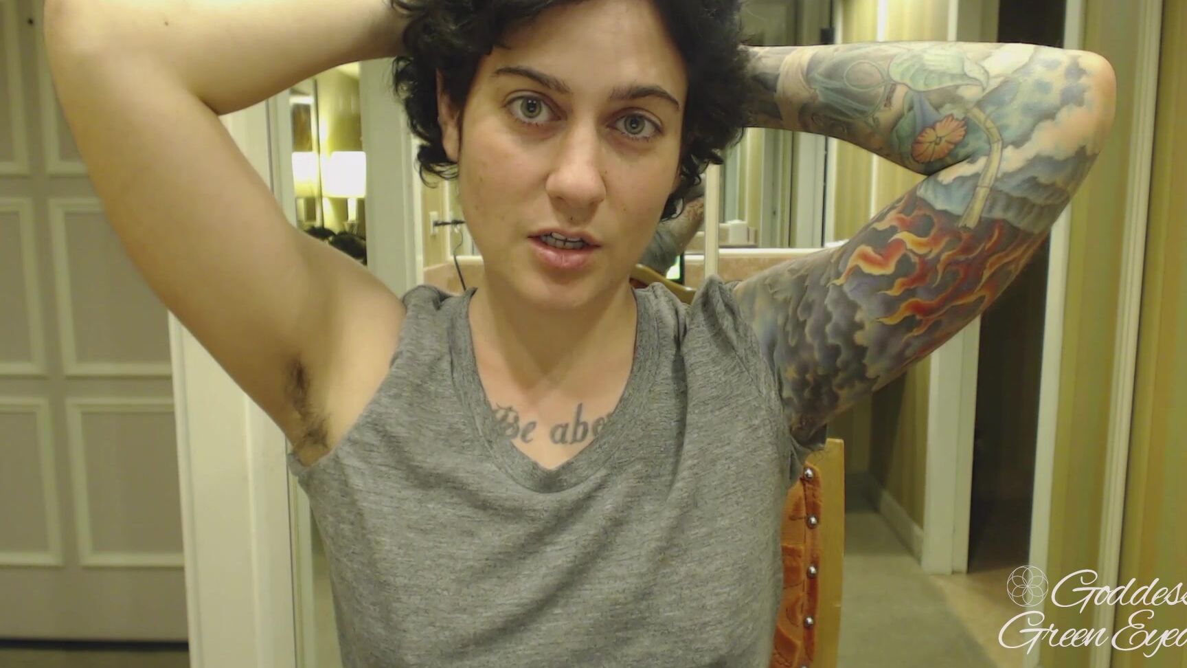 Goddess Green Eyed Pump To Pits Joi