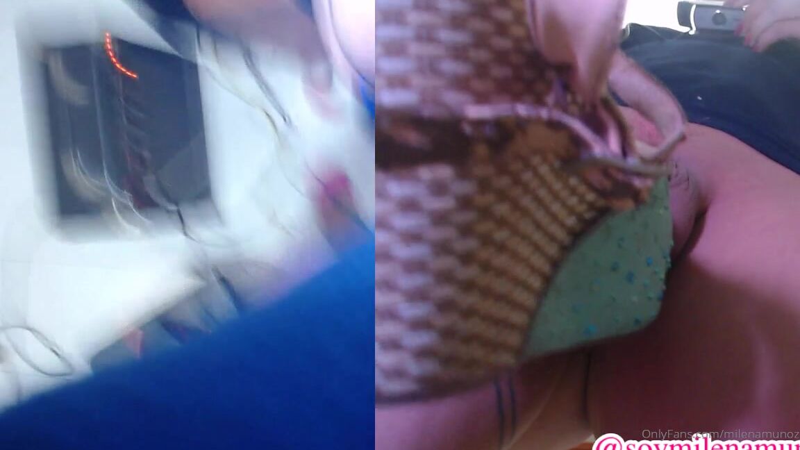 Milenamunoz Cummmmmmmmmmmmm On Heels